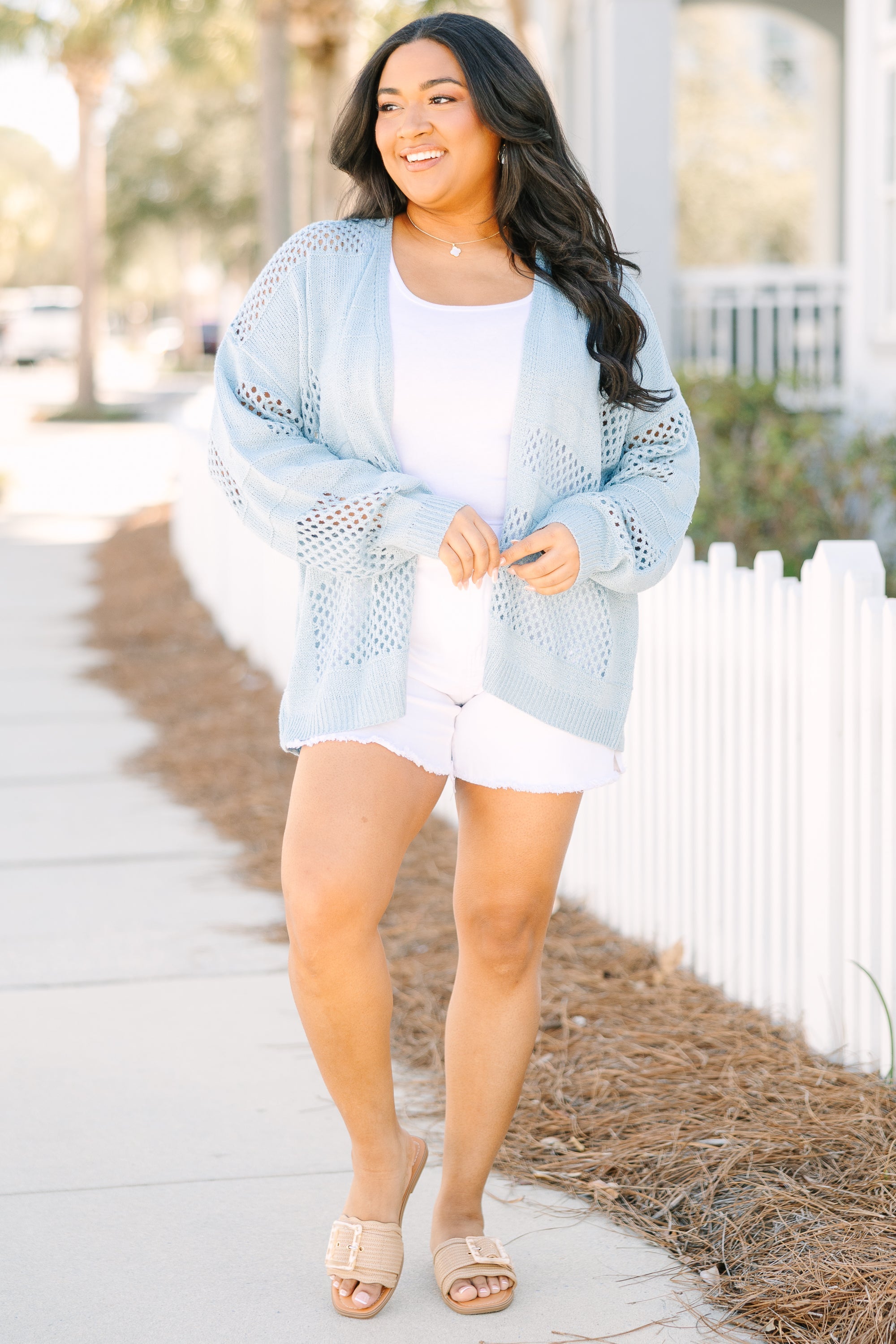 All You Know Cardigan, Blue