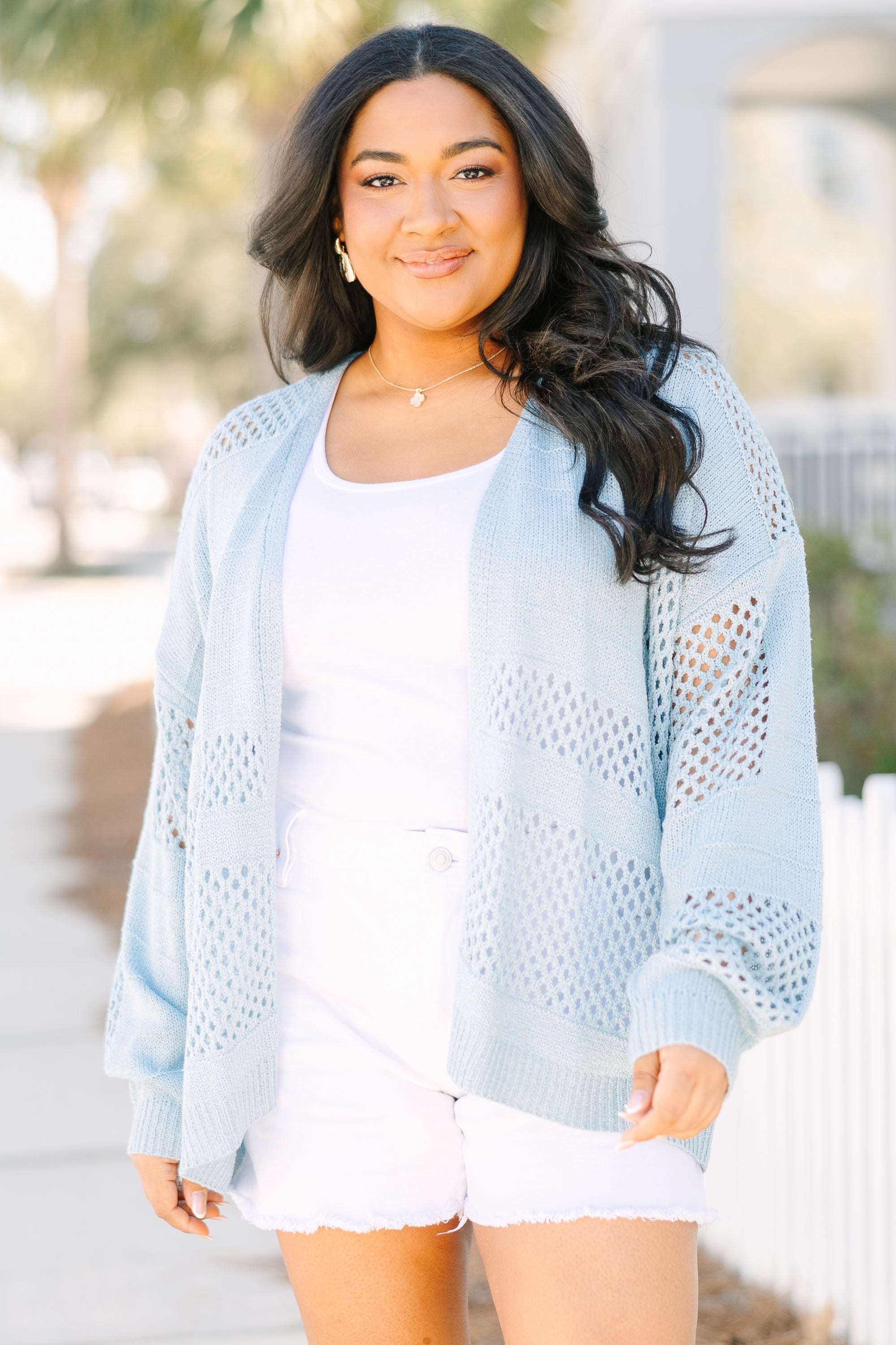 All You Know Cardigan, Blue