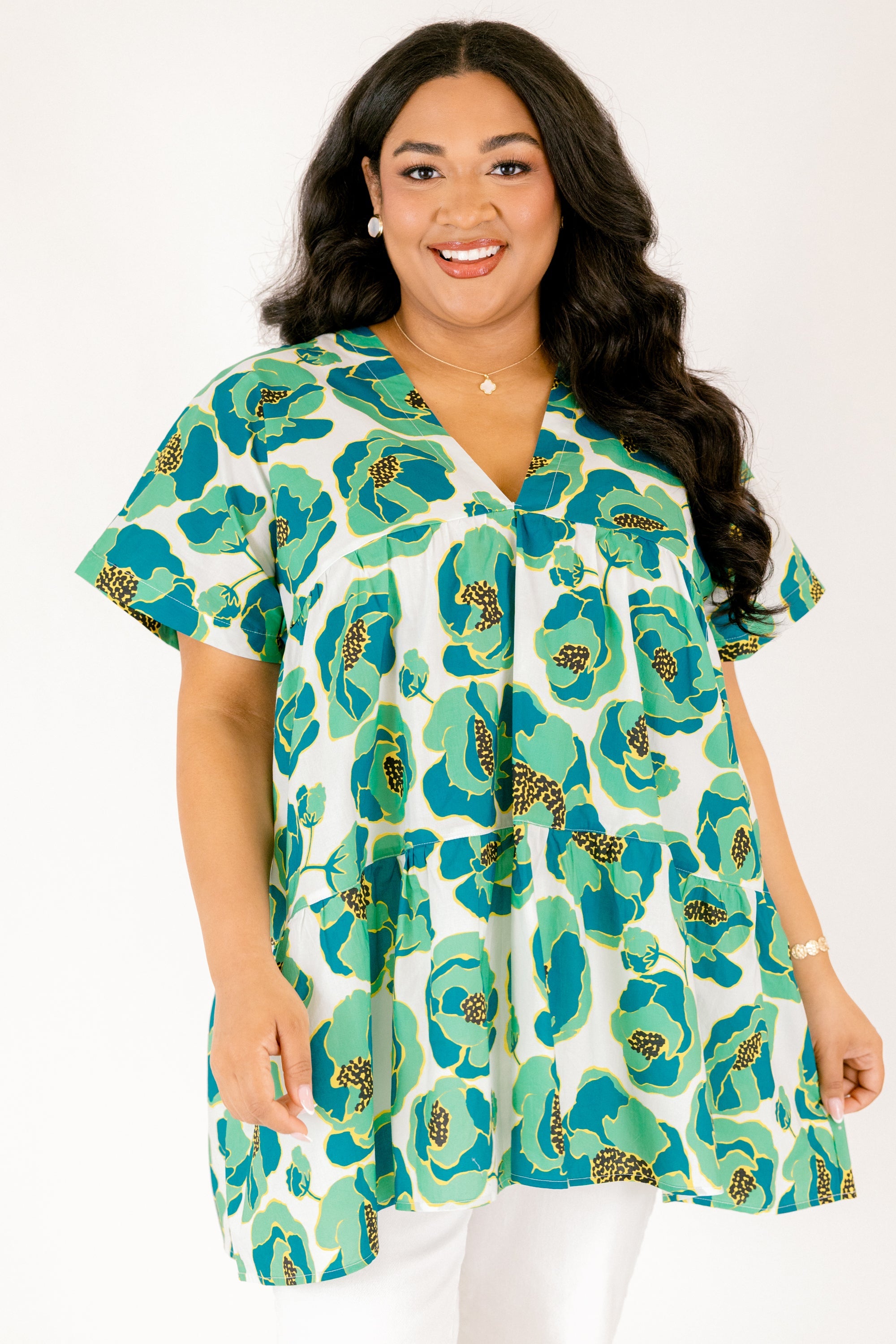 Aloha Spirits Top, Green