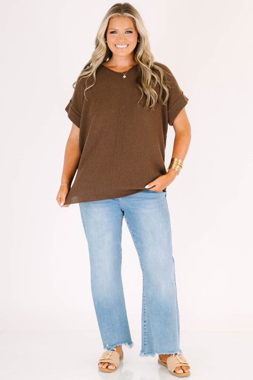 Always Effortless Sweater, Brown