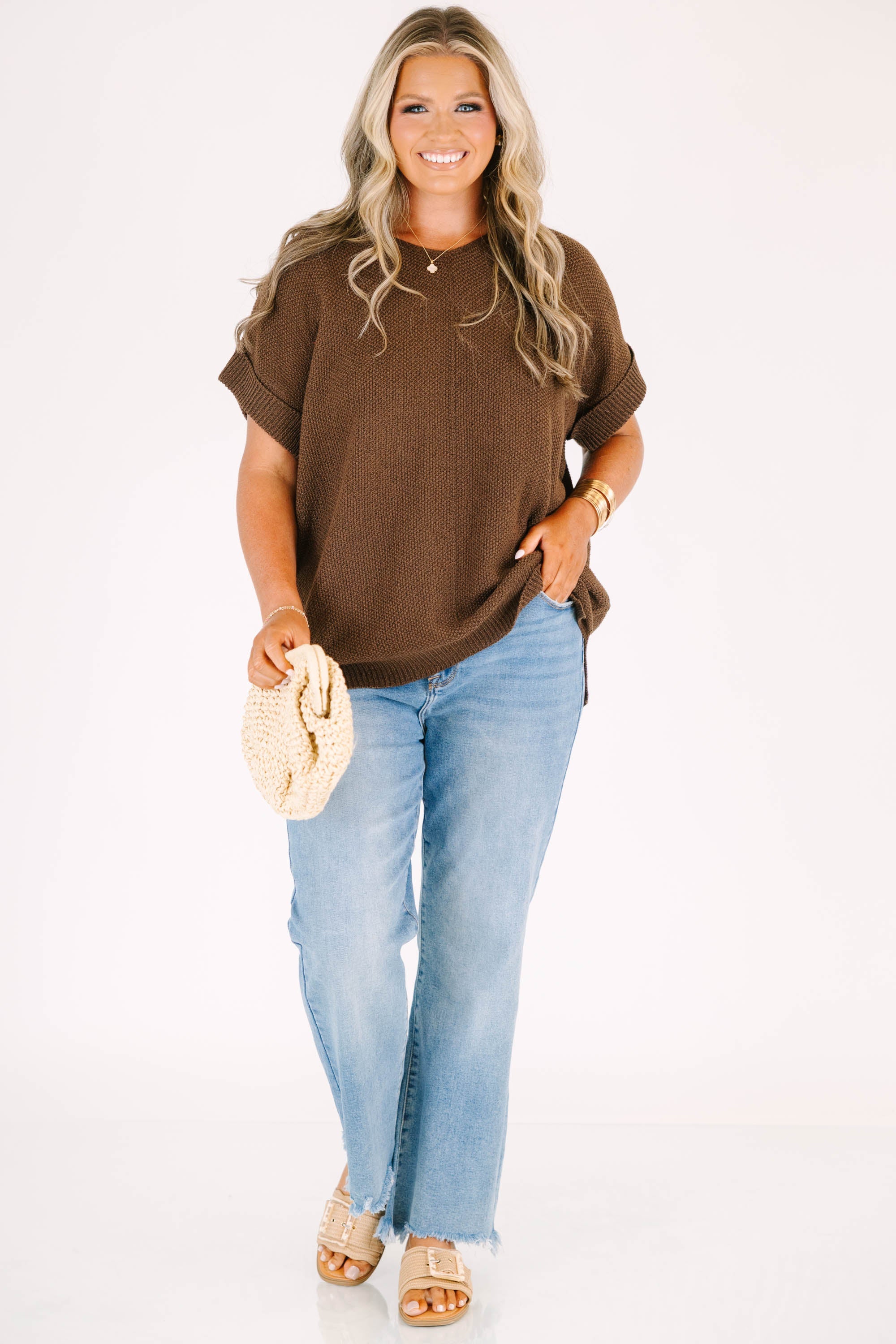 Always Effortless Sweater, Brown