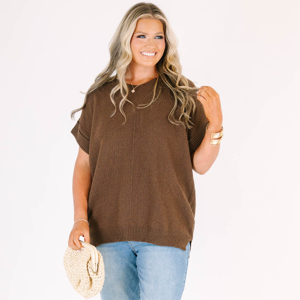 Always Effortless Sweater, Brown