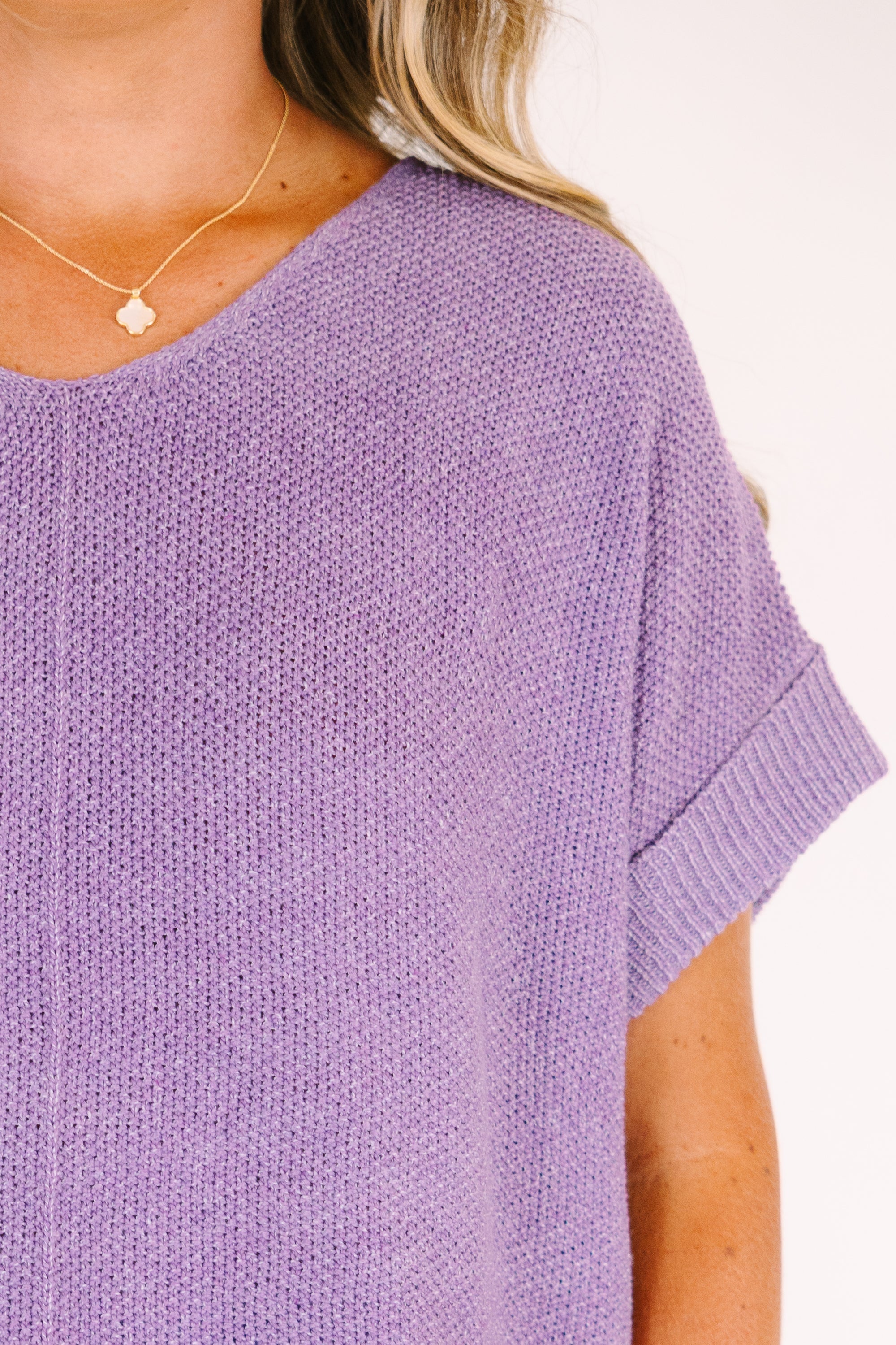 Always Effortless Sweater, Lavender