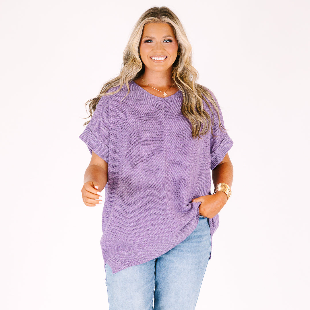 Always Effortless Sweater, Lavender