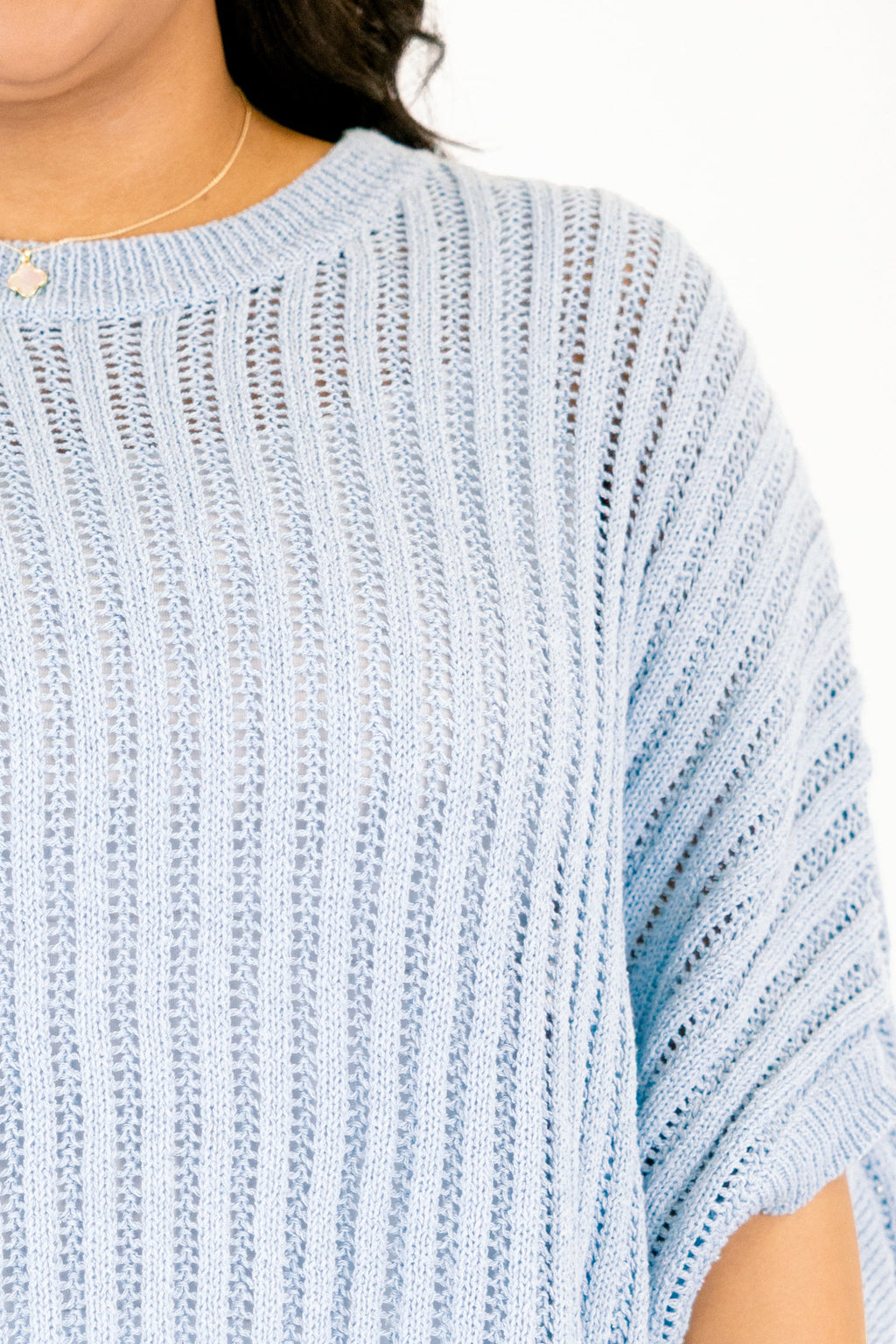 Always In Style Sweater, Blue