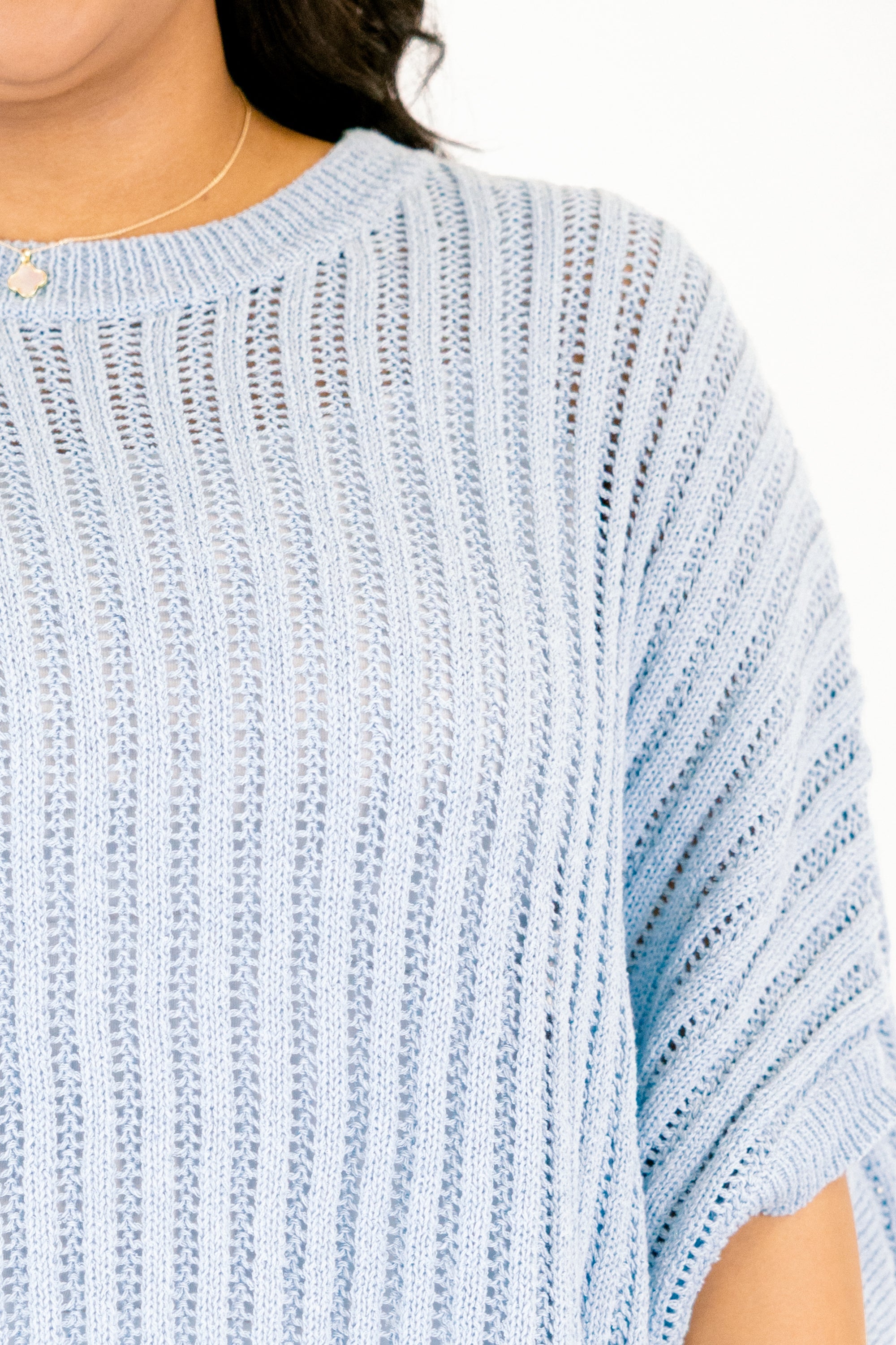 Always In Style Sweater, Blue