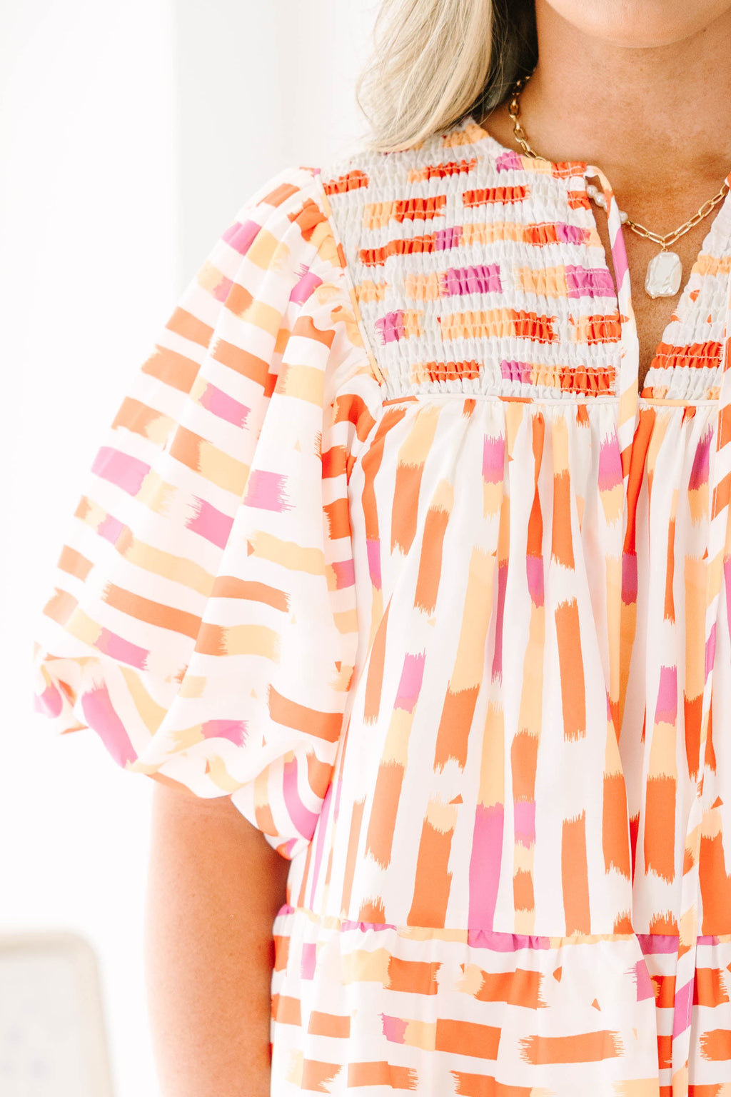 Always Thinking About You Top, Orange