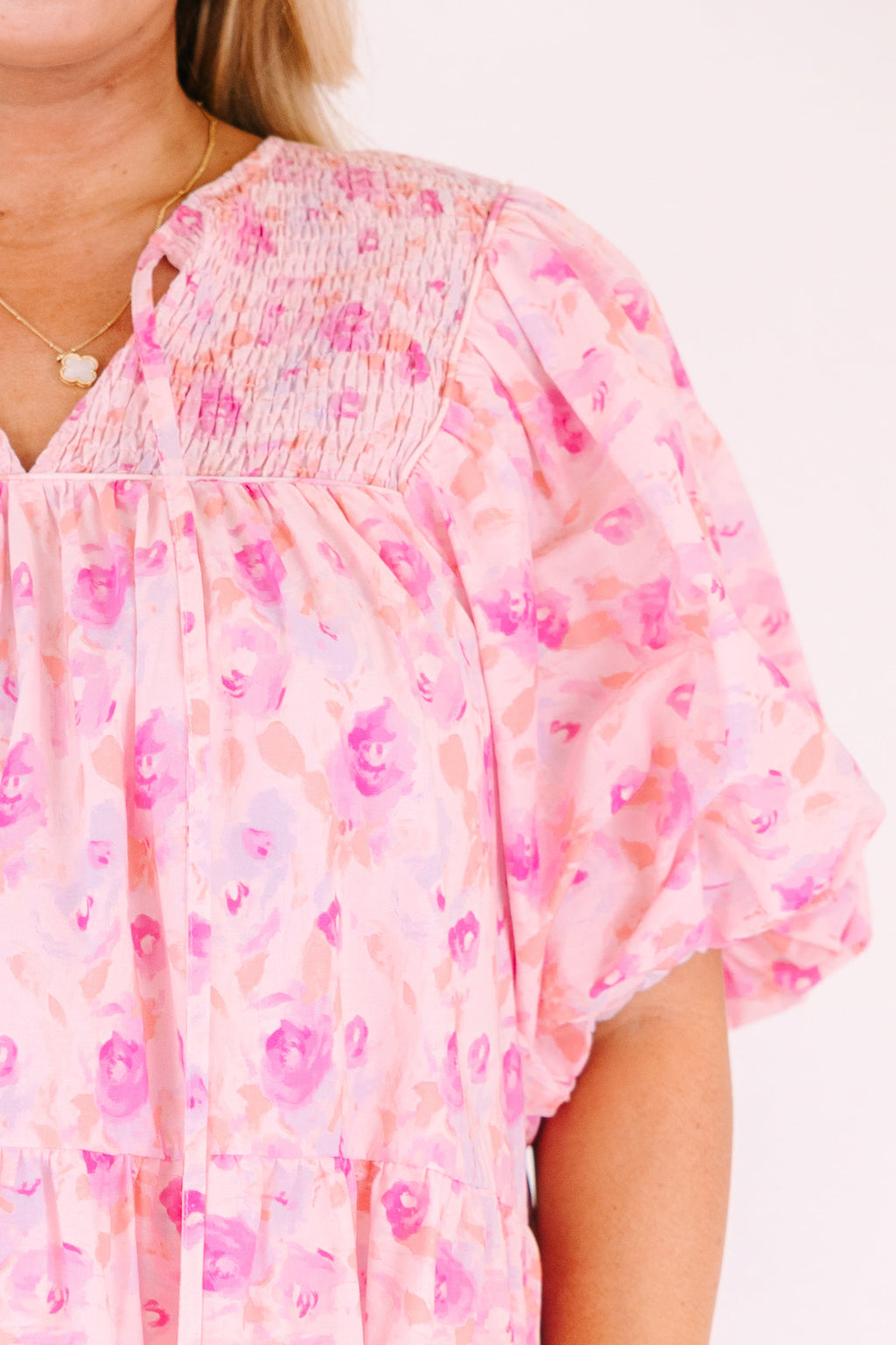 Always Thinking About You Top, Pink Floral