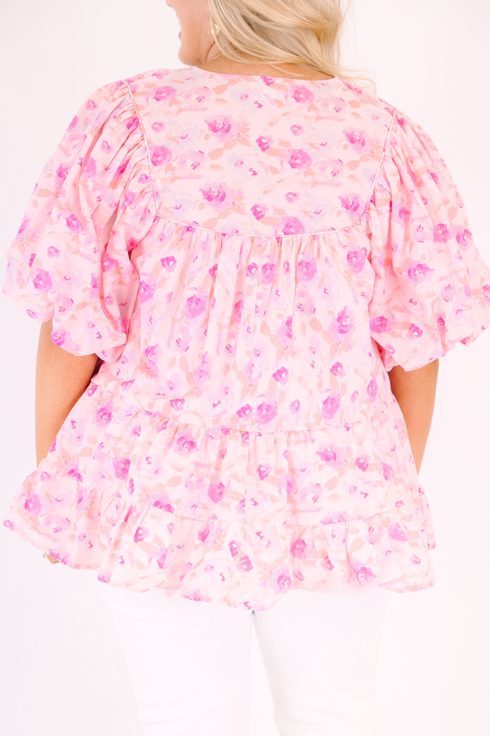 Always Thinking About You Top, Pink Floral