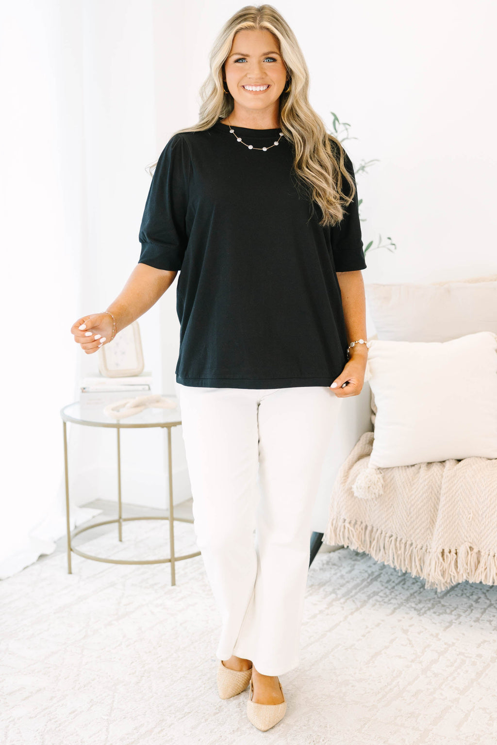 An Easy Love Top, Black