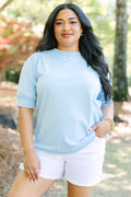 An Easy Love Top, Blue