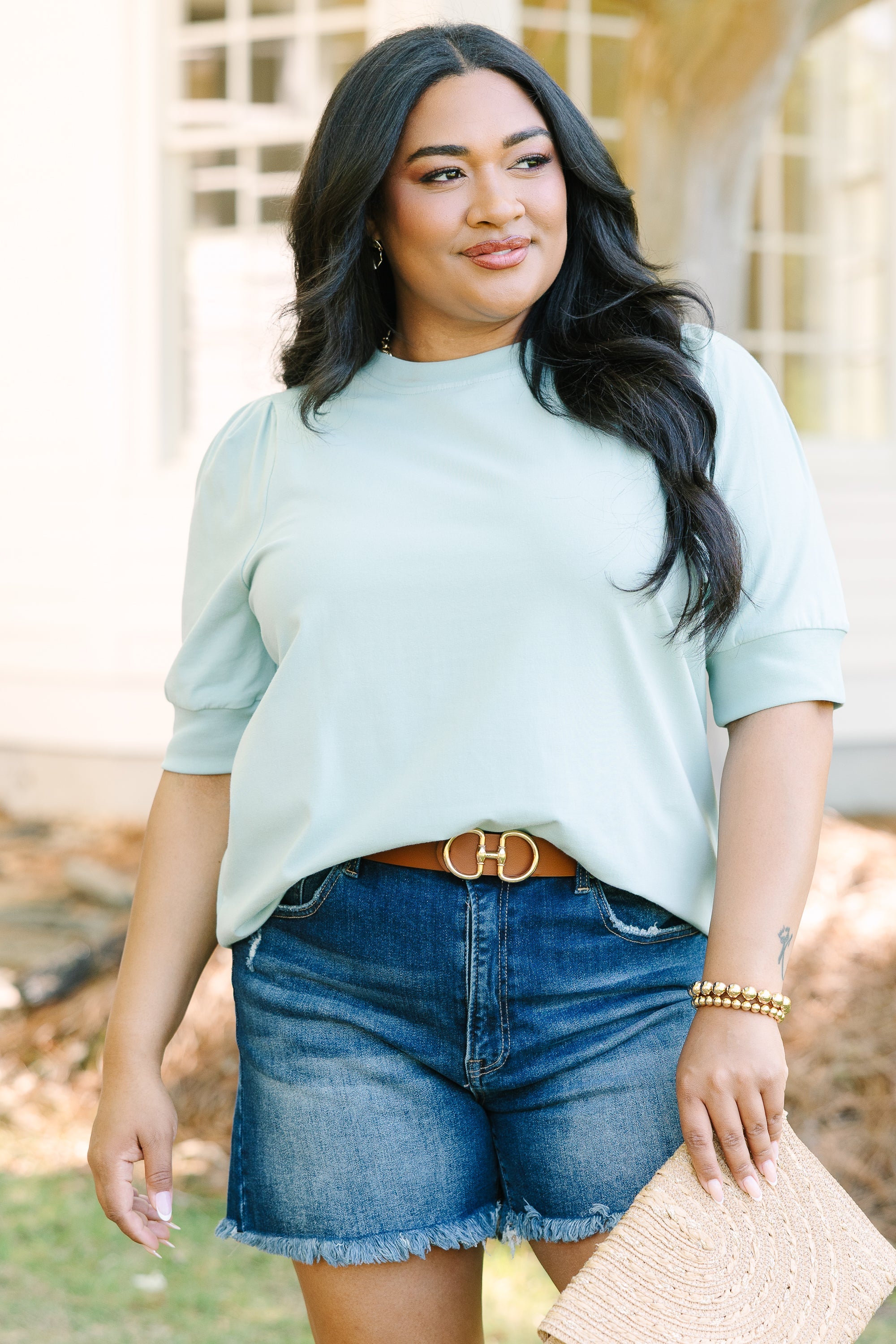An Easy Love Top, Green