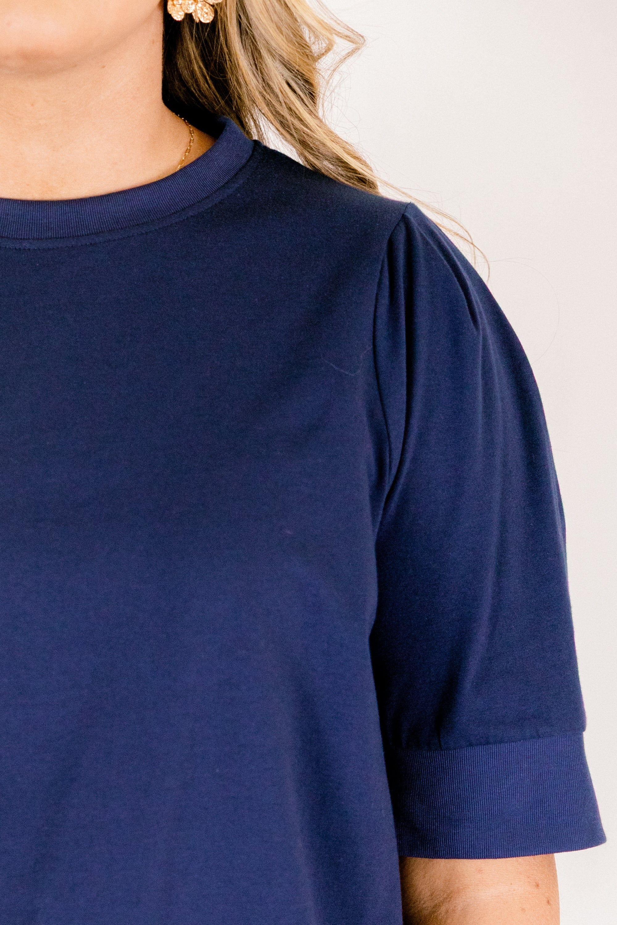 An Easy Love Top, Navy