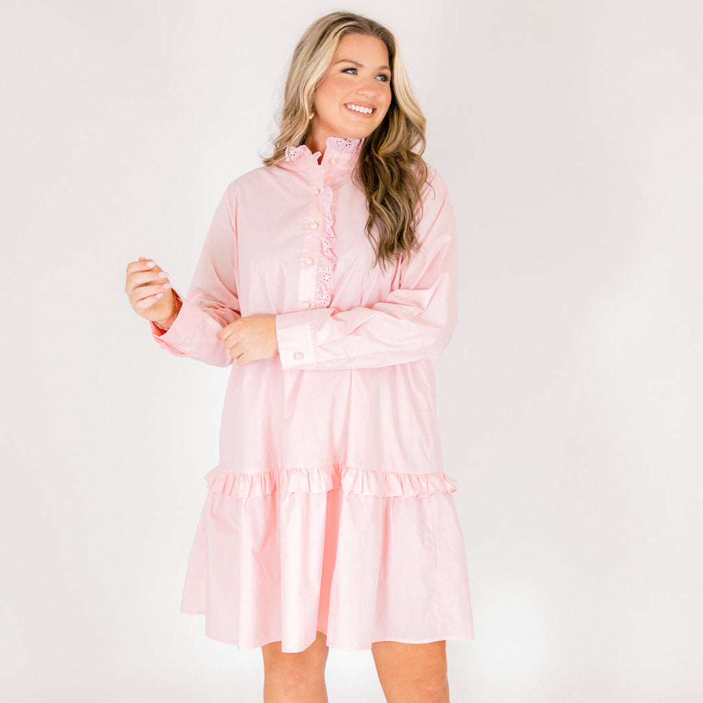 As If I Needed A Reason Dress, Pastel Pink
