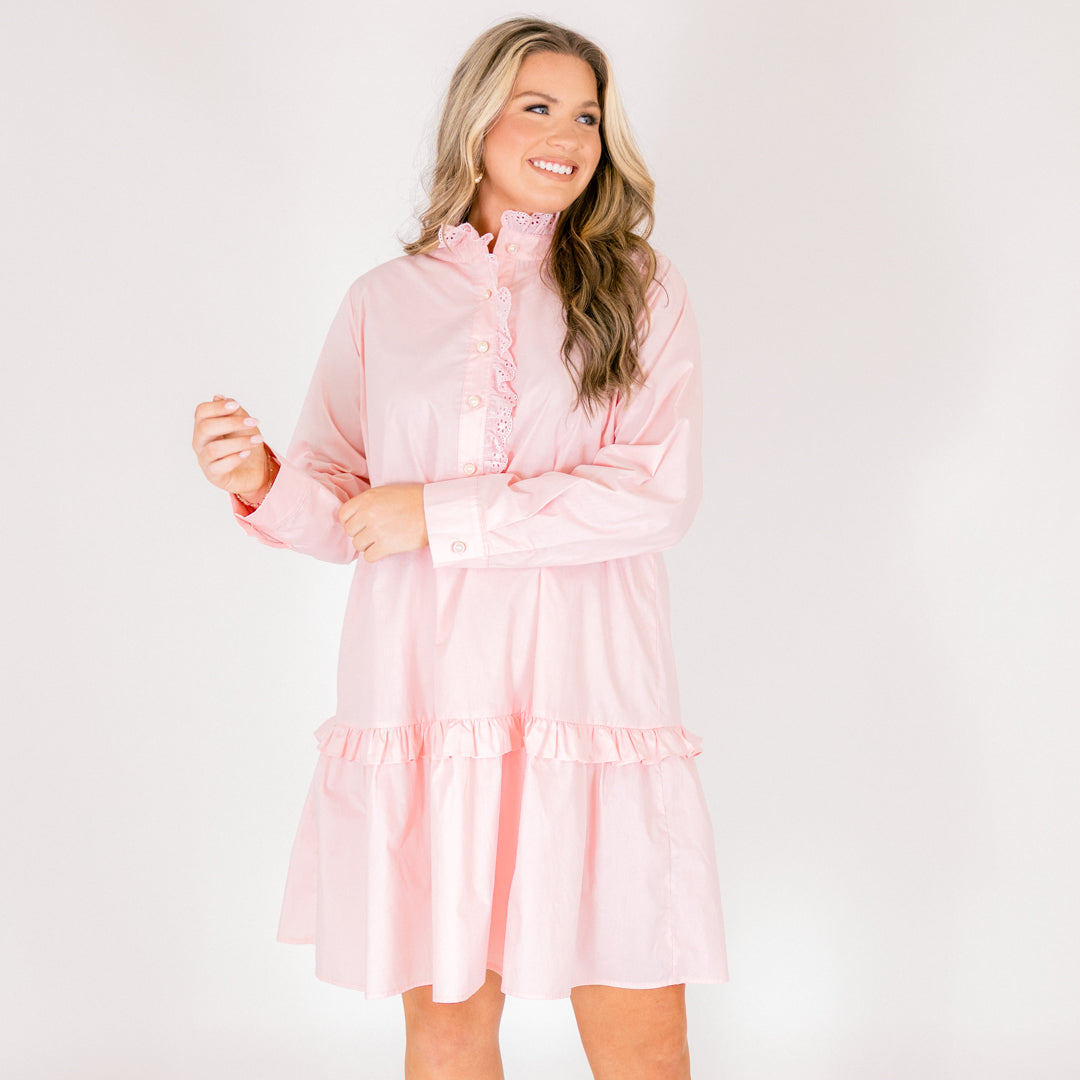 As If I Needed A Reason Dress, Pastel Pink