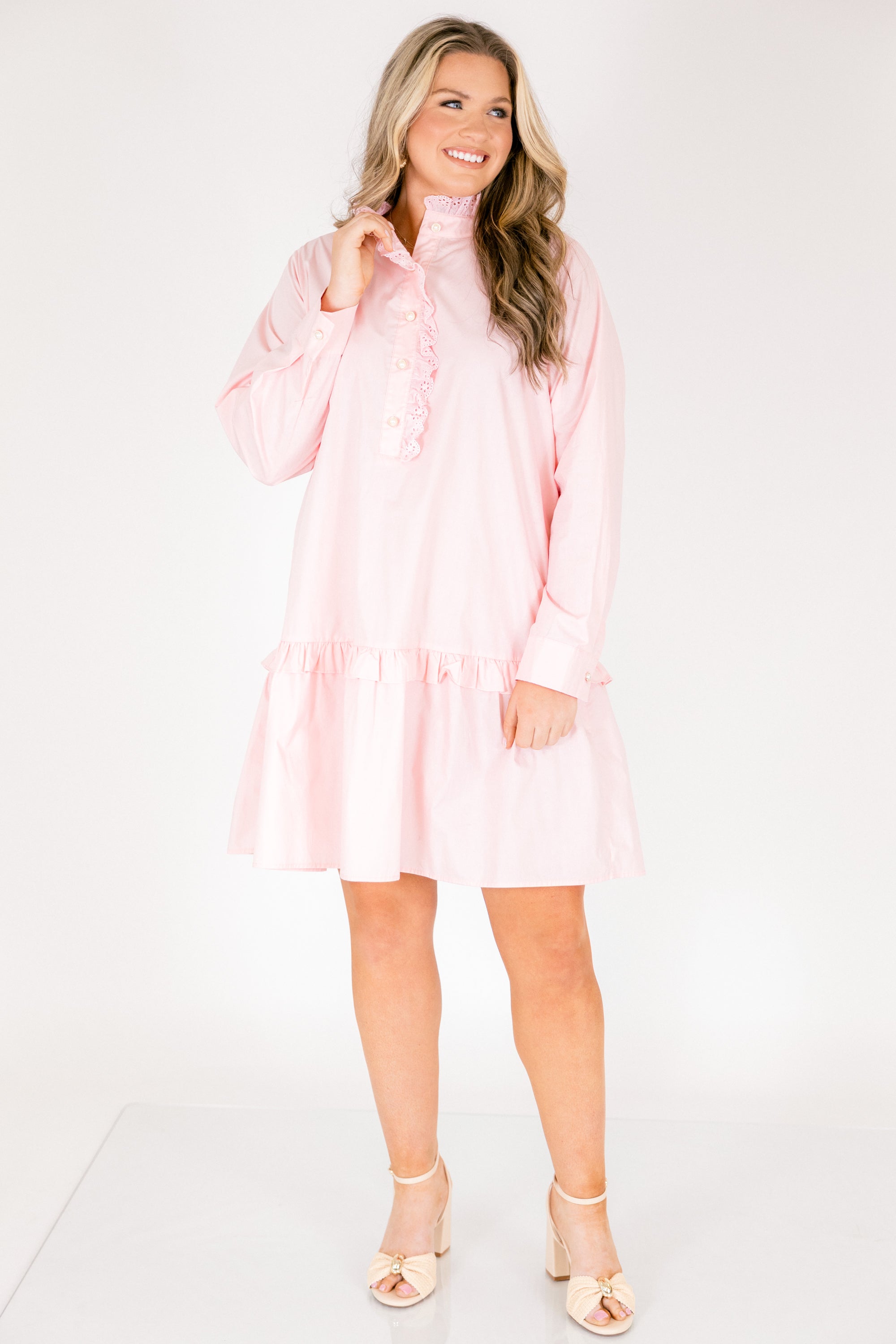 As If I Needed A Reason Dress, Pastel Pink