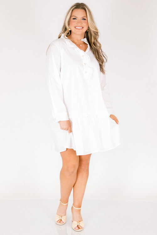 As If I Needed A Reason Dress, White