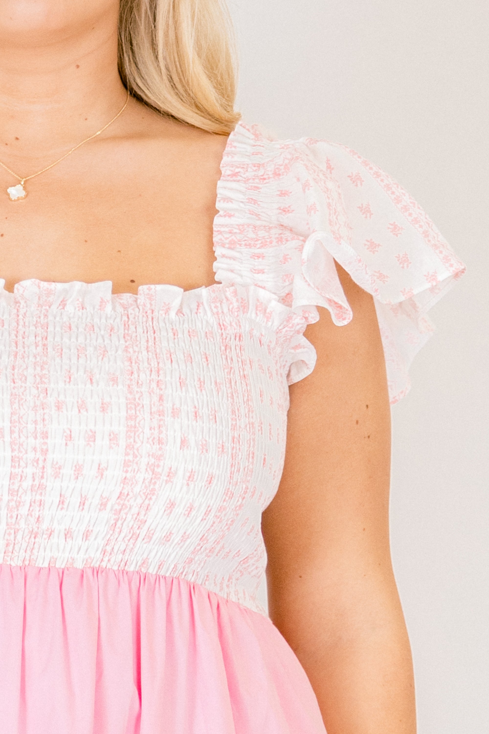 As It Should Be Dress, Pink