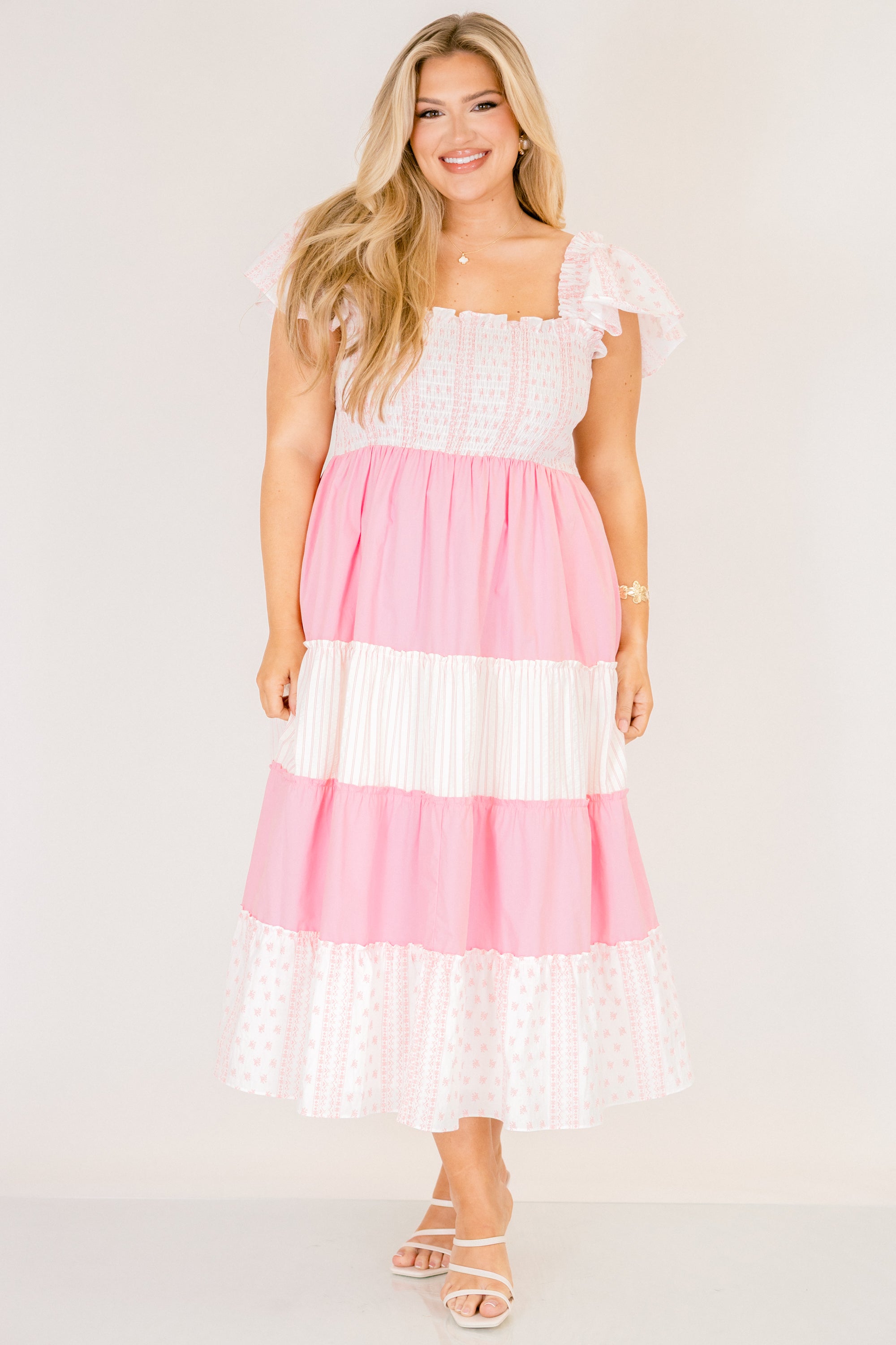 As It Should Be Dress, Pink