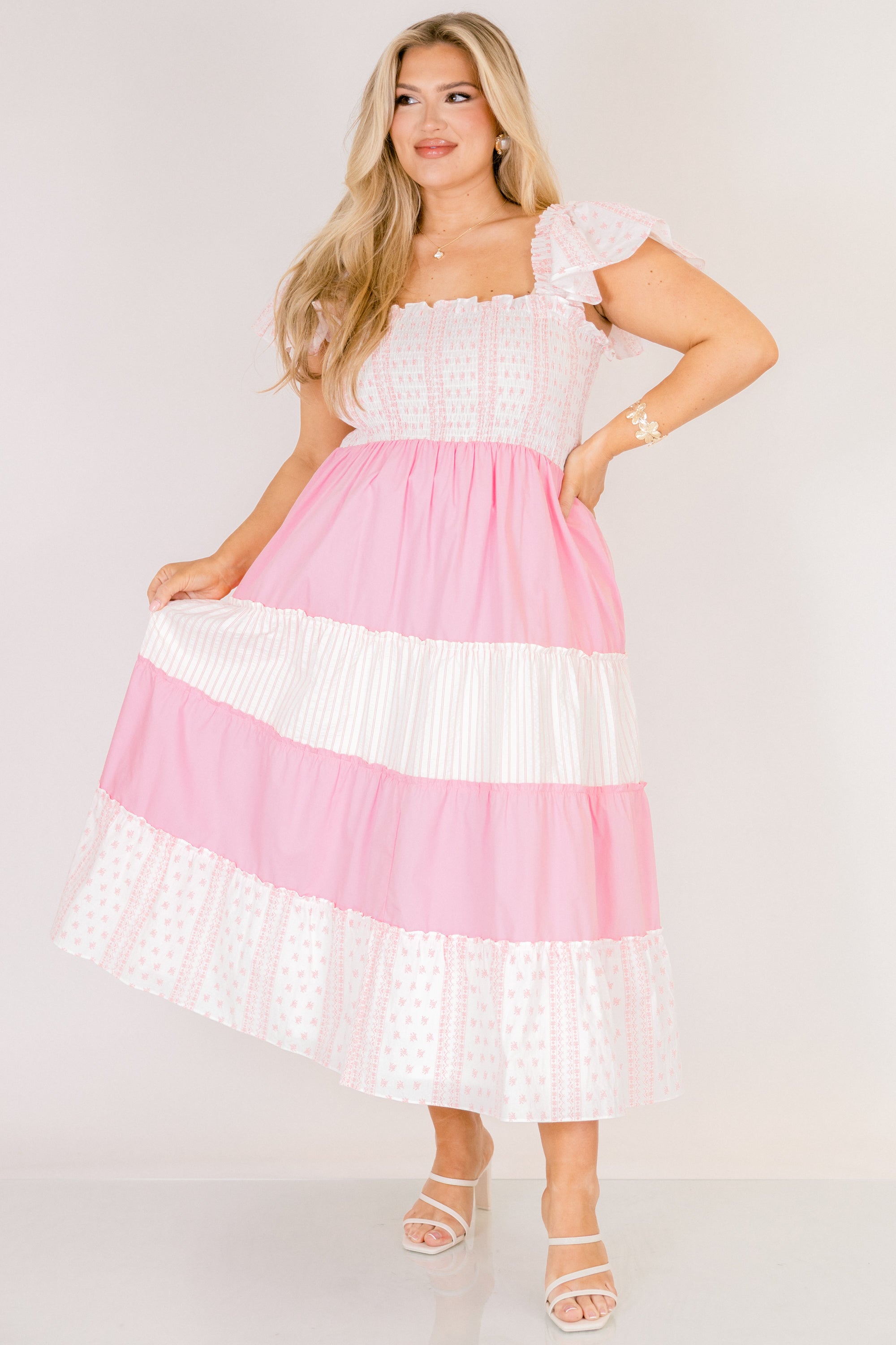 As It Should Be Dress, Pink