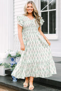 As Luck Would Have It Dress, Mint Green