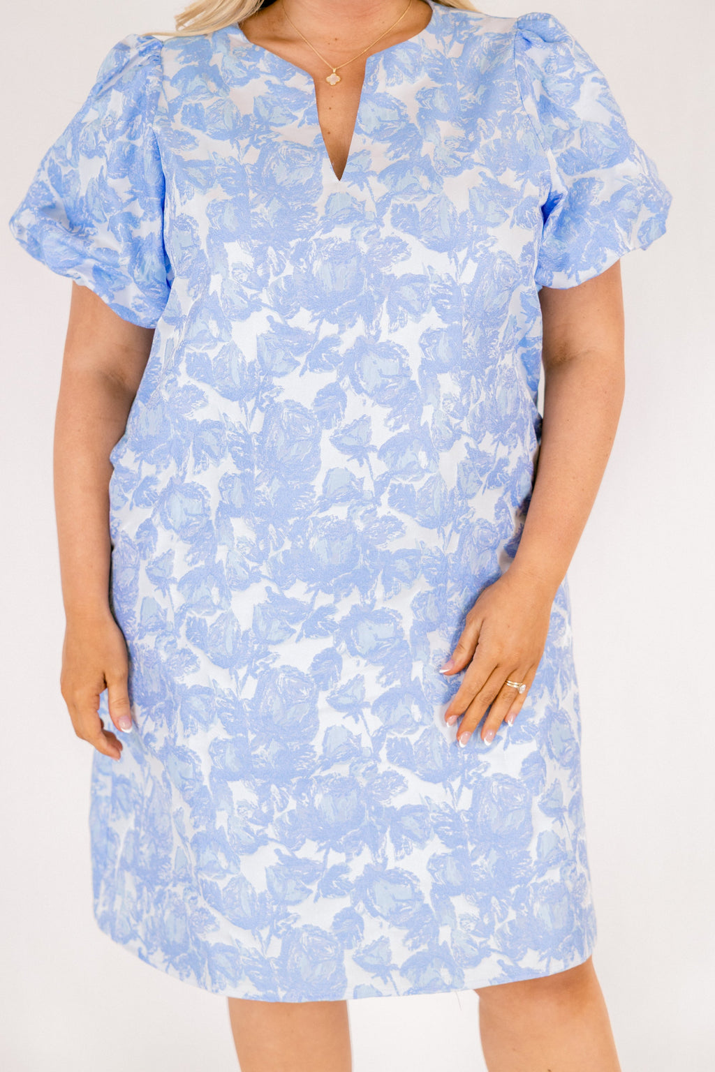 A Springtime Waltz Dress, Light Blue