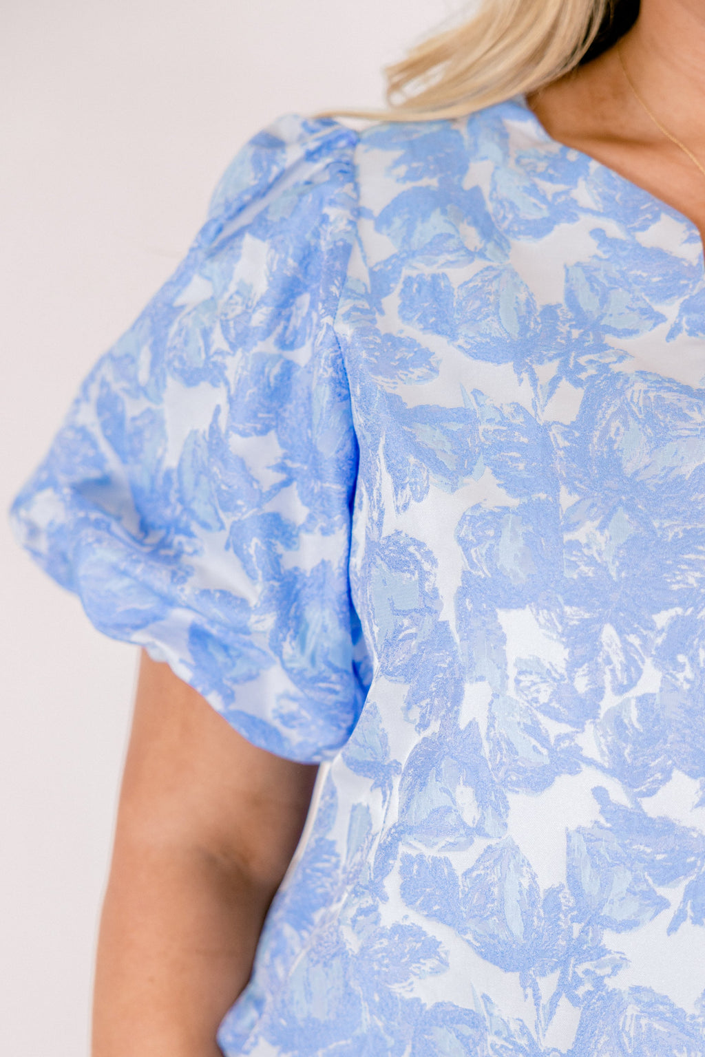 A Springtime Waltz Dress, Light Blue