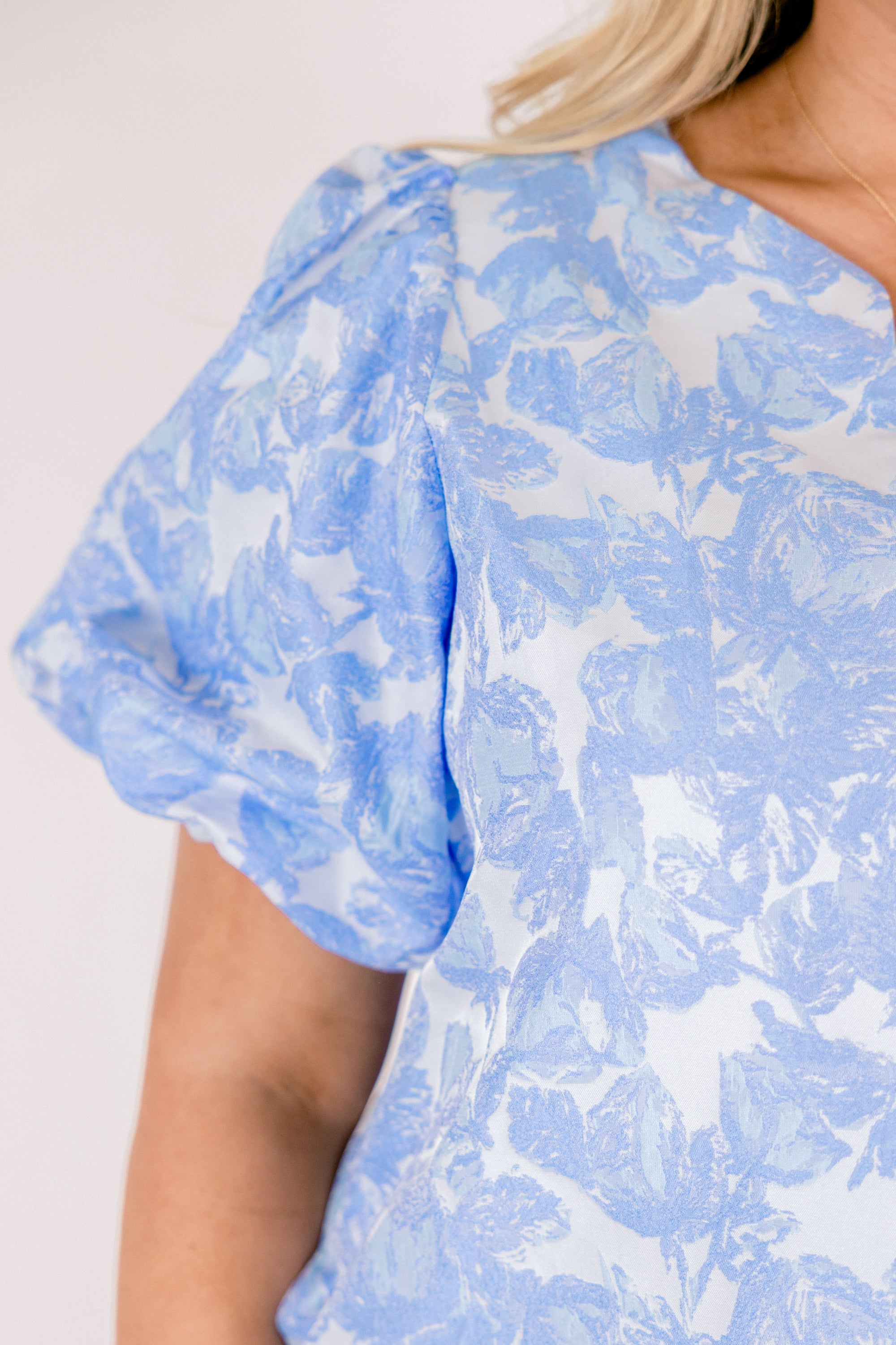 A Springtime Waltz Dress, Light Blue