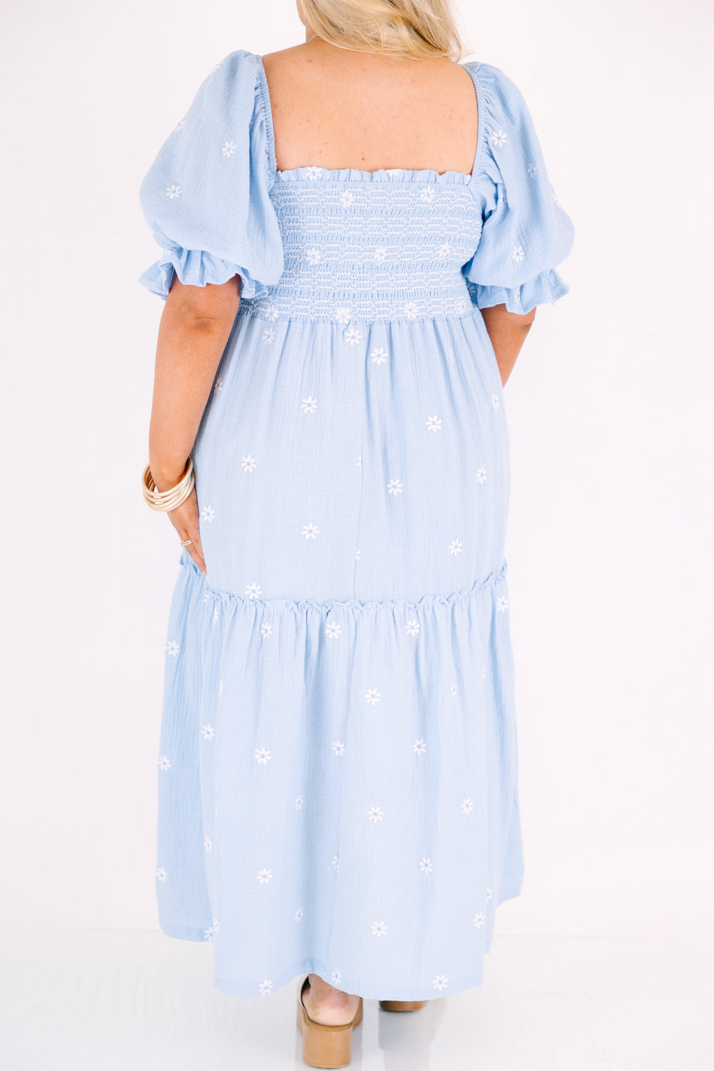 Aster Dress, Light Blue