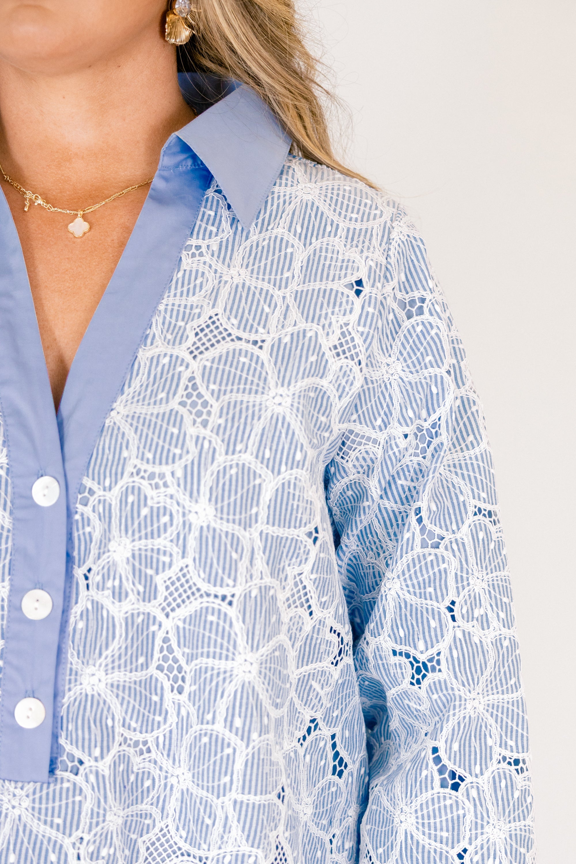 A Touch Of Radiance Dress, Baby Blue