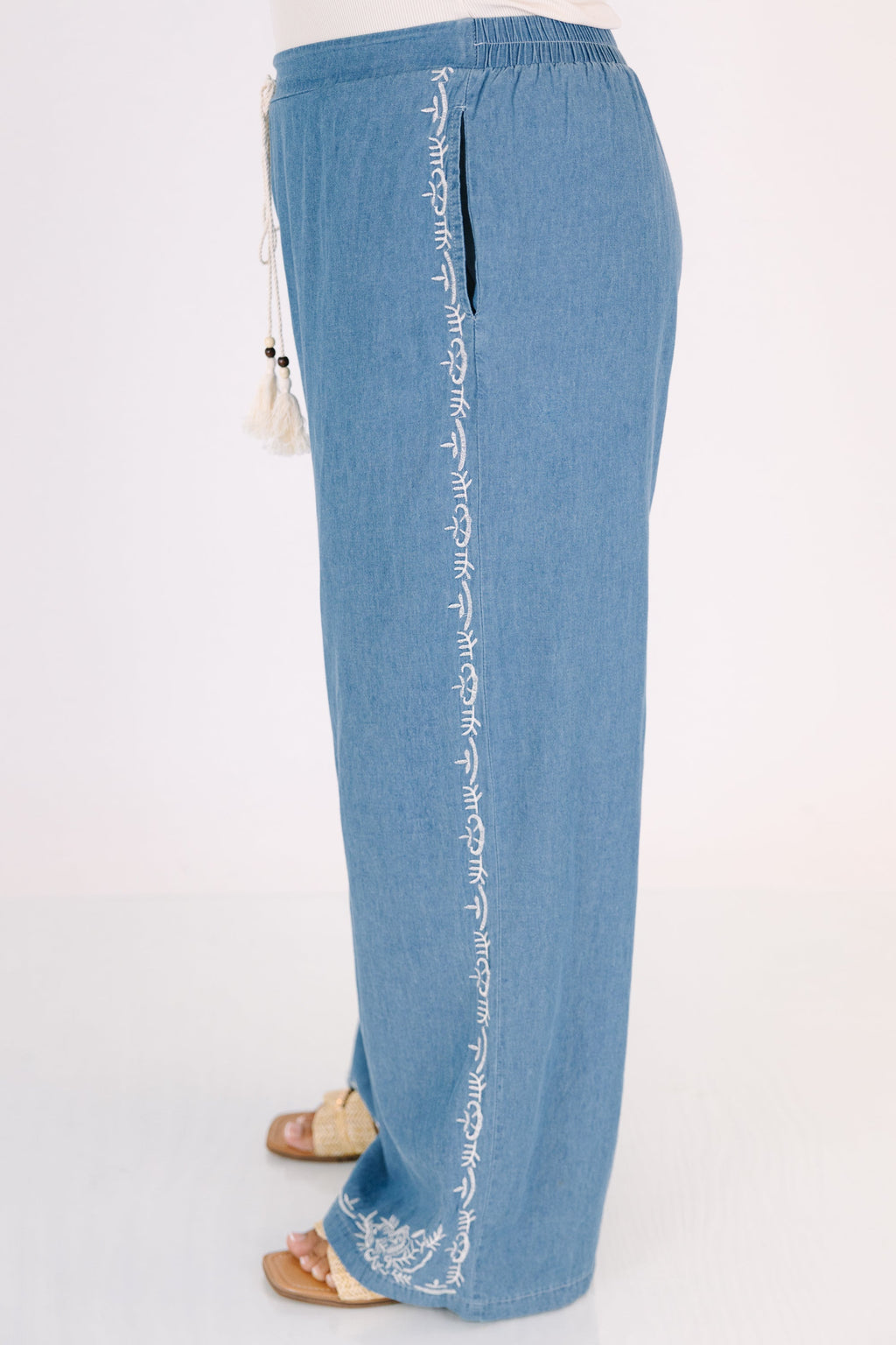 A Touch Of Whimsy Pants, Blue