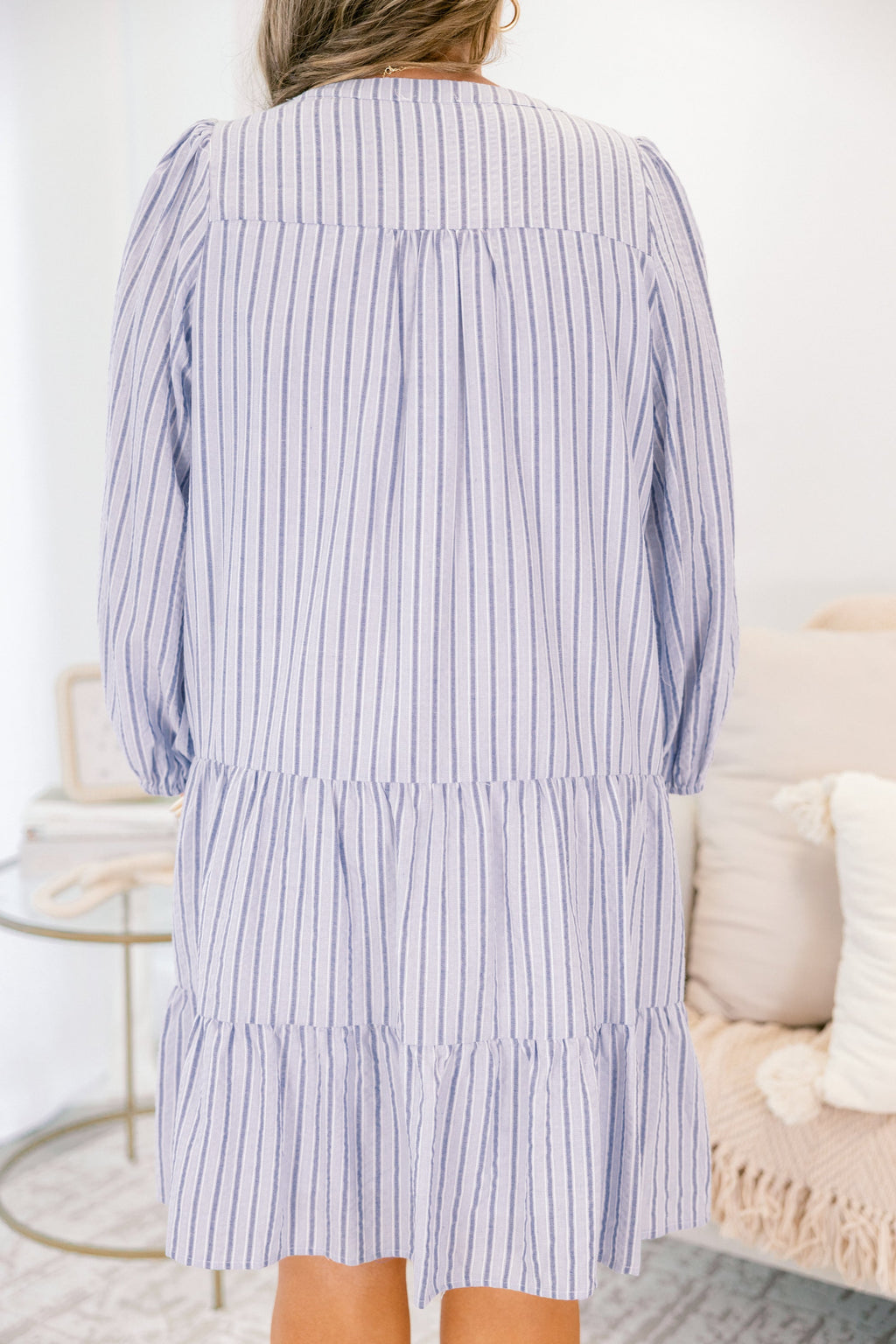 At The End Of The Day Dress, Blue