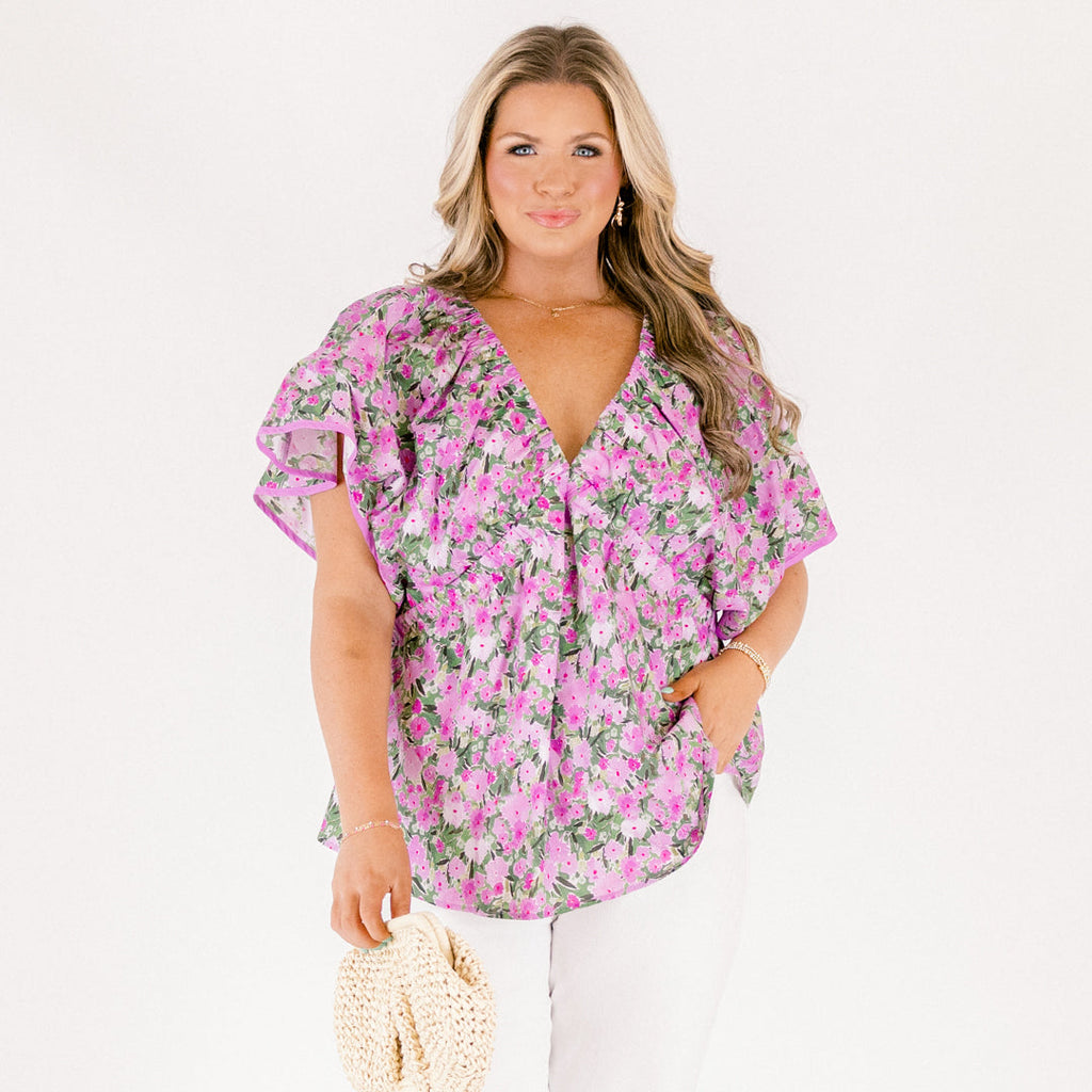 At The Shore Top, Purple