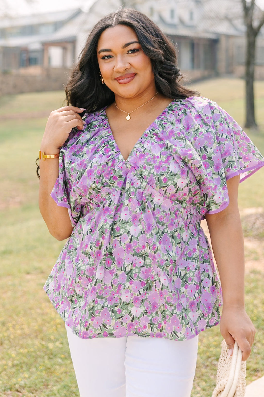 At The Shore Top, Purple