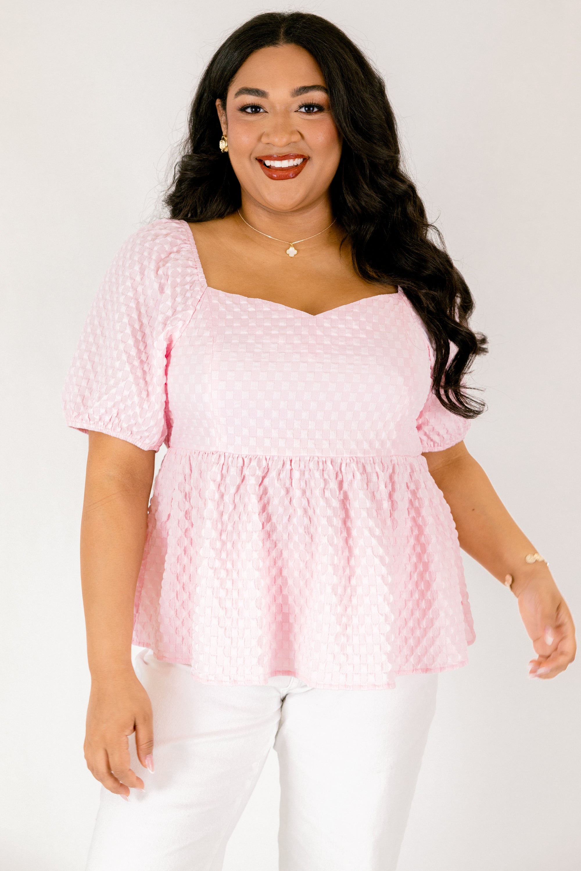 At This Time Top, Pink