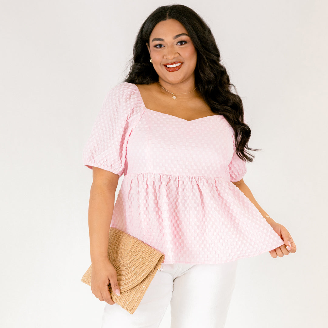 At This Time Top, Pink