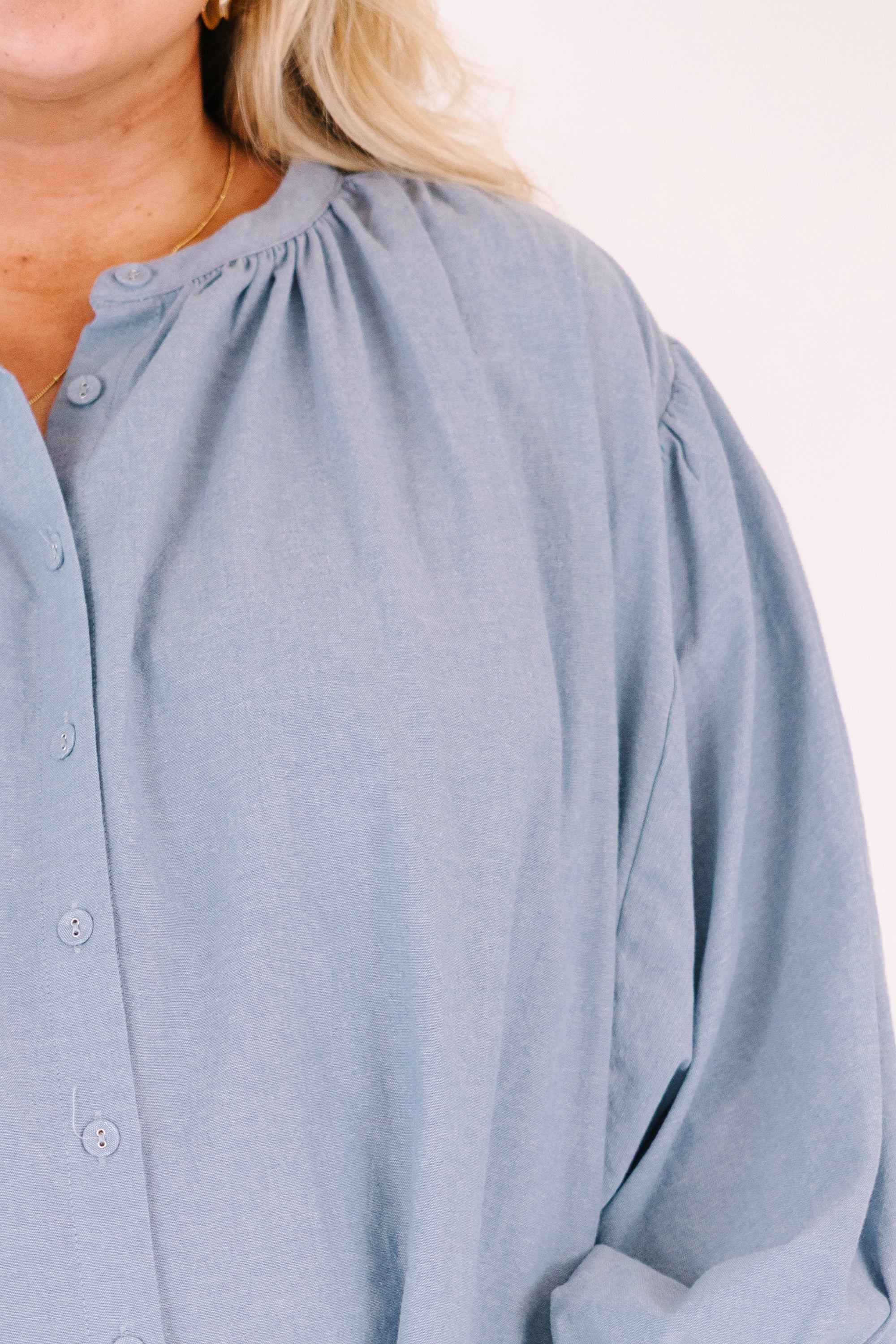 Away From It All Tunic, Chambray