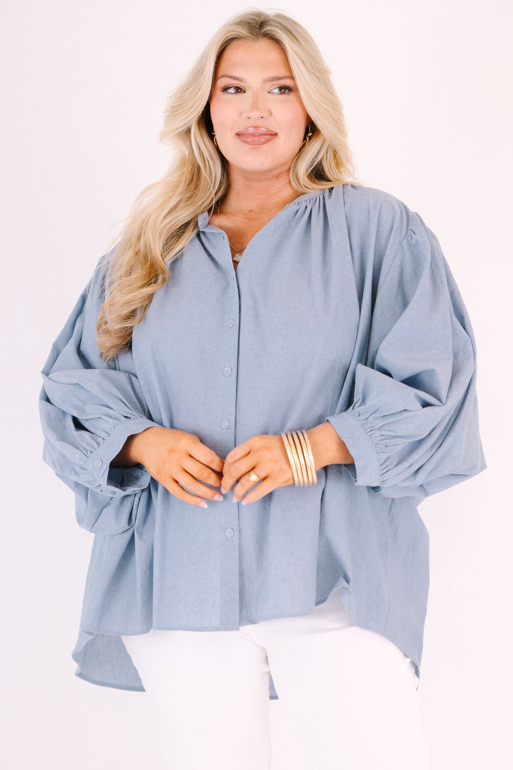 Away From It All Tunic, Chambray