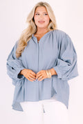 Away From It All Tunic, Chambray
