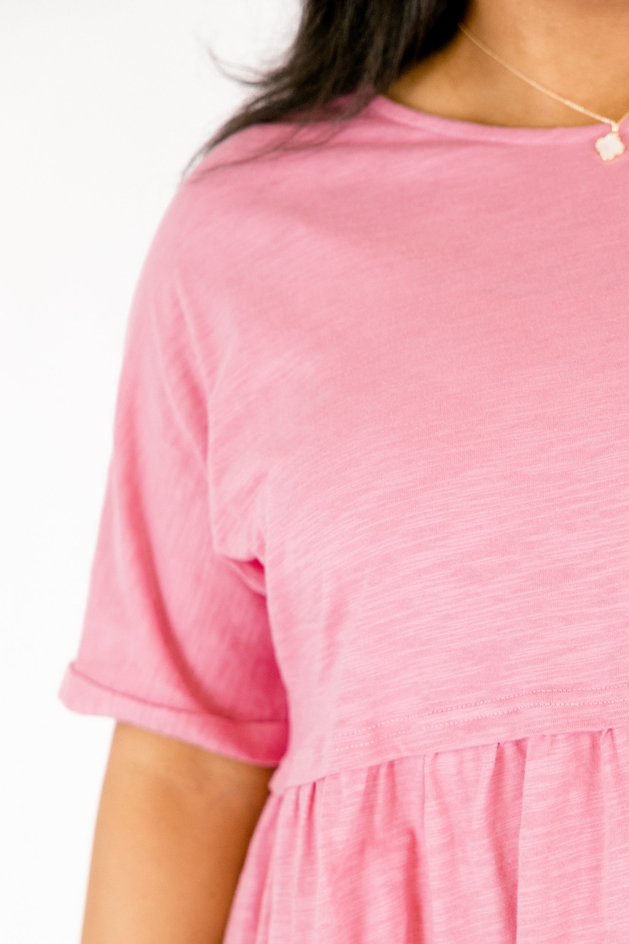 A Welcoming Smile Top, Pink