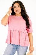 A Welcoming Smile Top, Pink