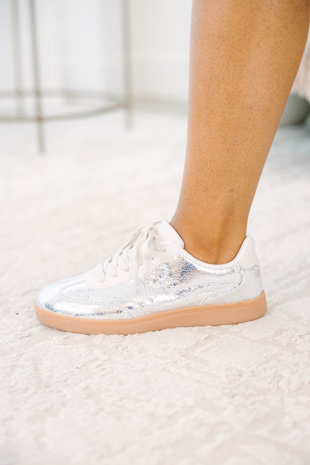 Back To It Sneakers, Silver