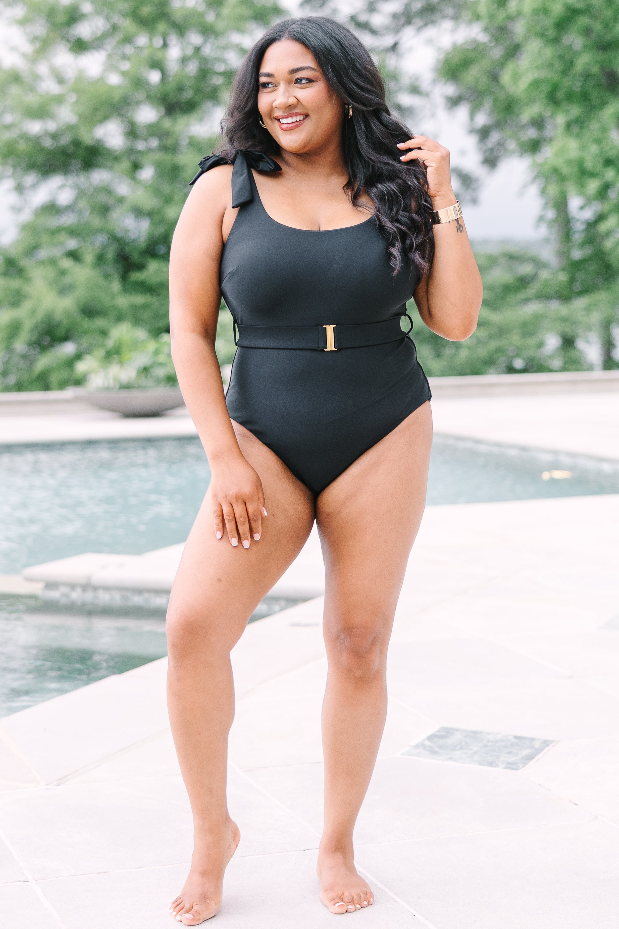 Back To The Beach Swimsuit, Black