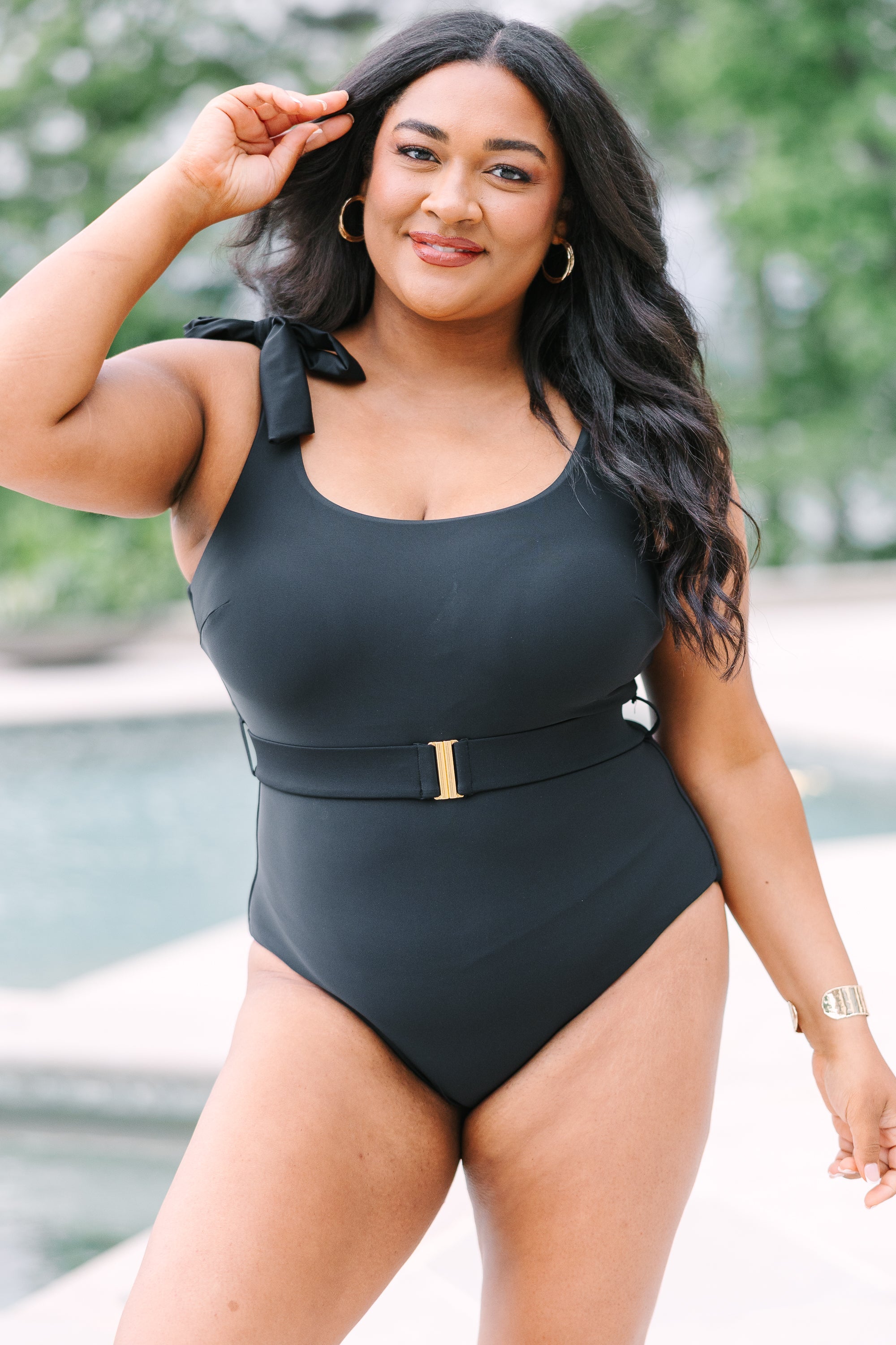 Back To The Beach Swimsuit, Black