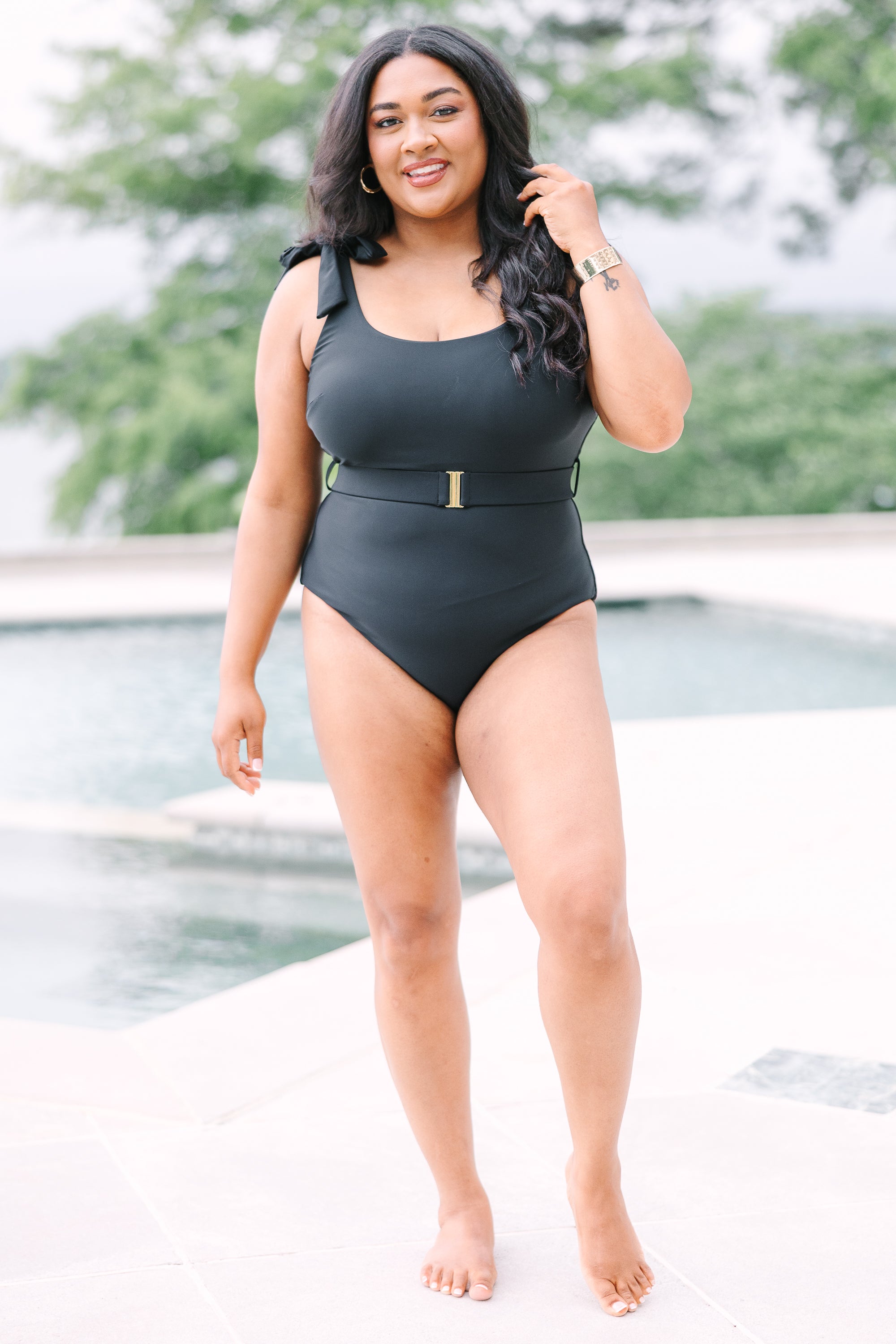 Back To The Beach Swimsuit, Black