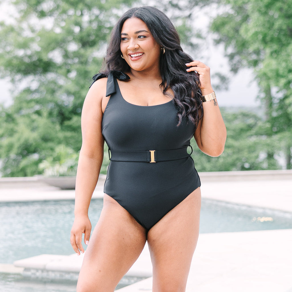 Back To The Beach Swimsuit, Black