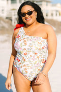 Beach Daydreamin' Swimsuit, White Floral
