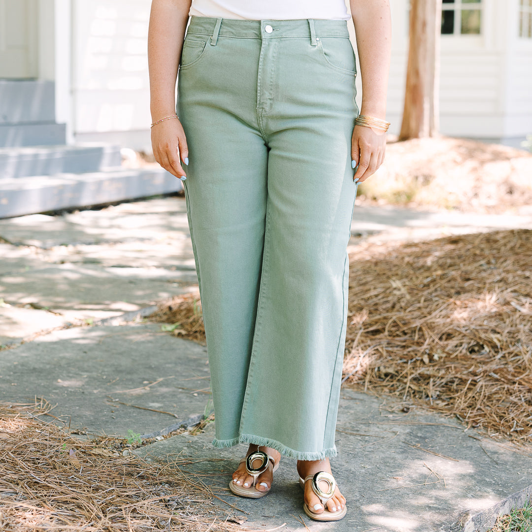 Been There, Done That Jeans, Olive