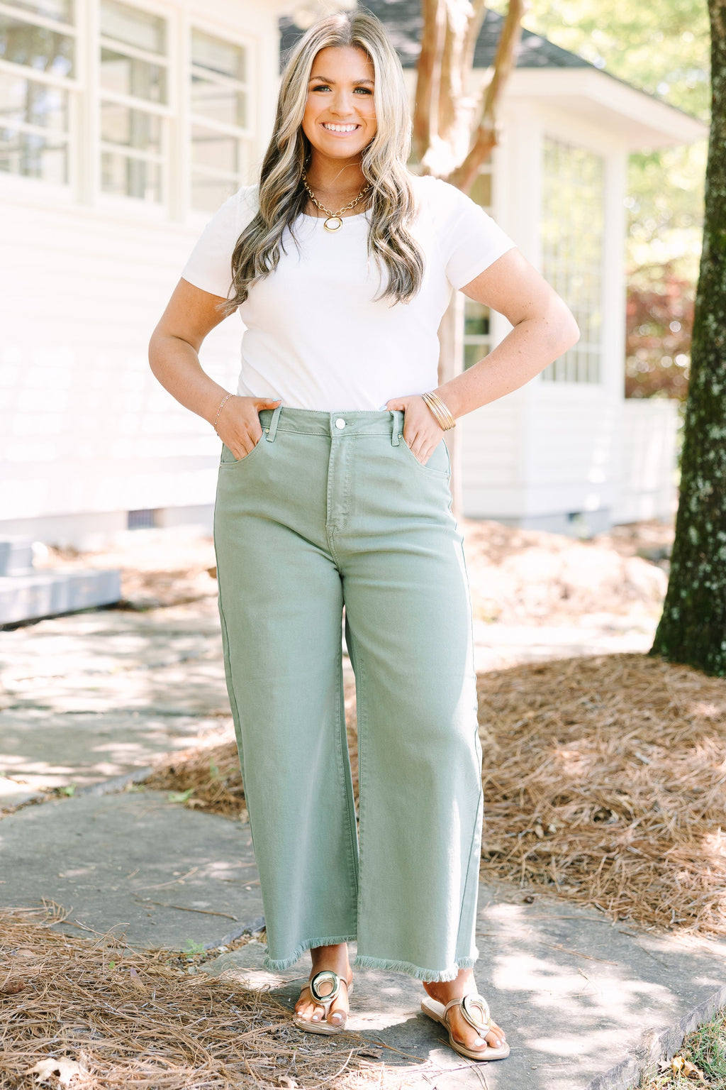 Been There, Done That Jeans, Olive