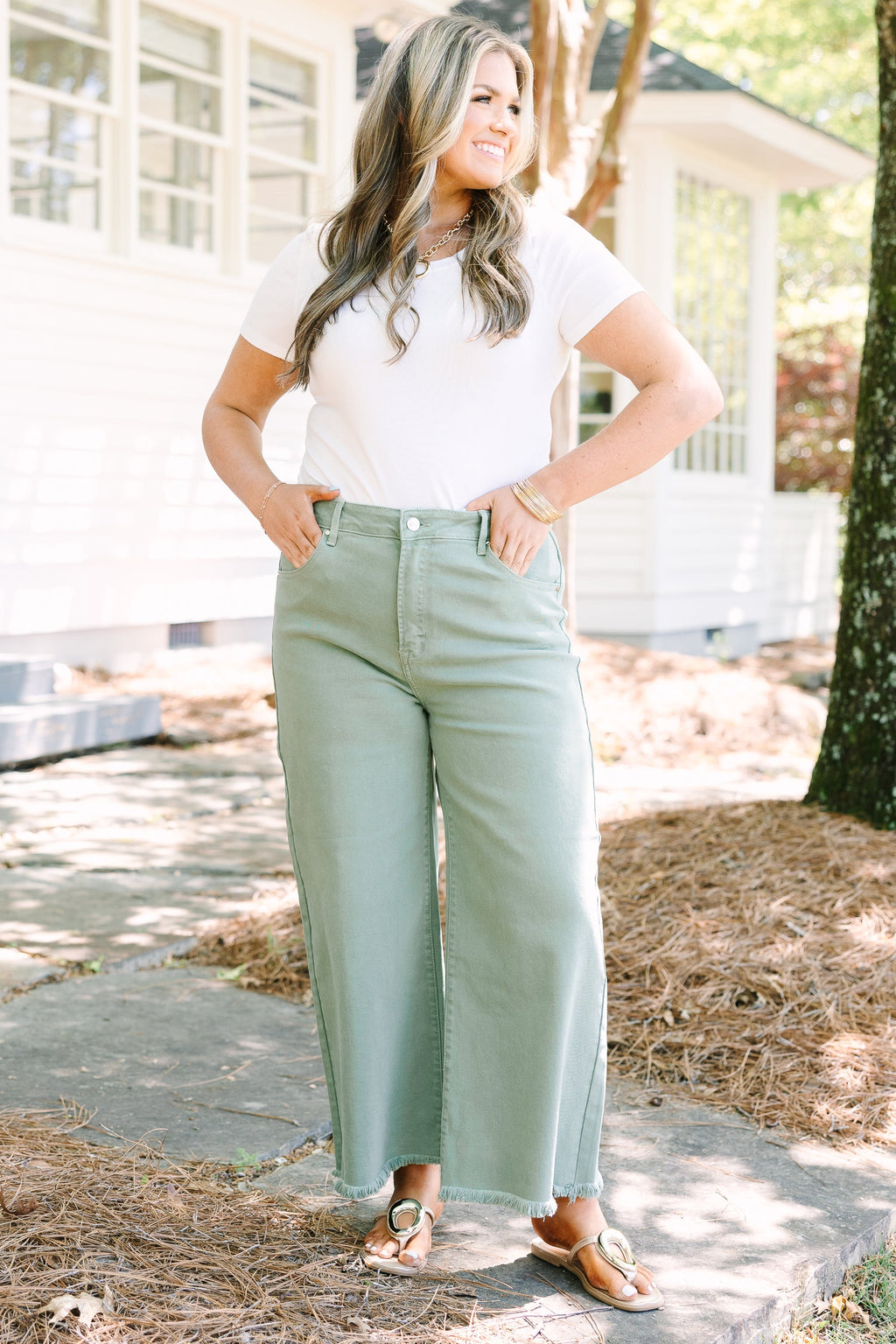 Been There, Done That Jeans, Olive
